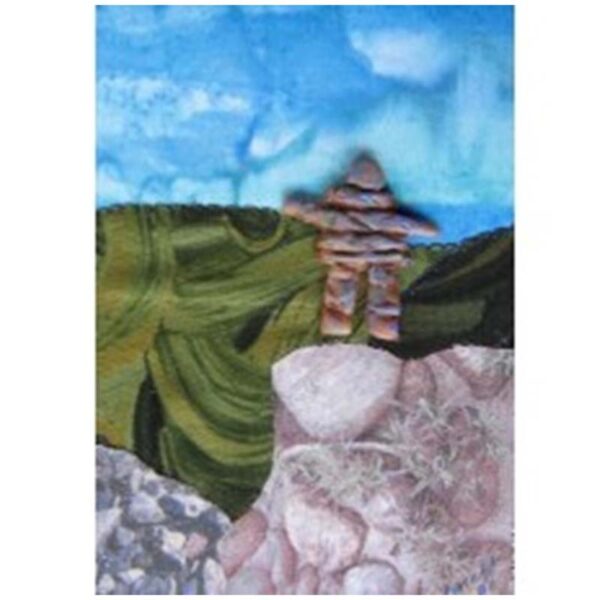 Fibre Art- Inukshuk Wall Hanging
