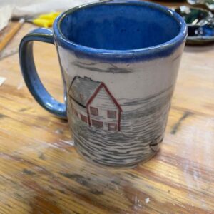 Pottery- Stoneware Clay Mug