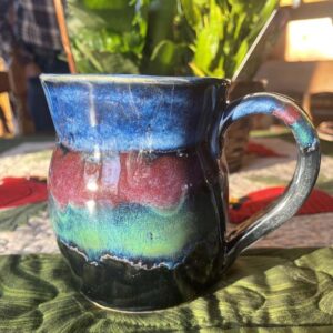 Pottery- Stoneware Clay Mug 12oz