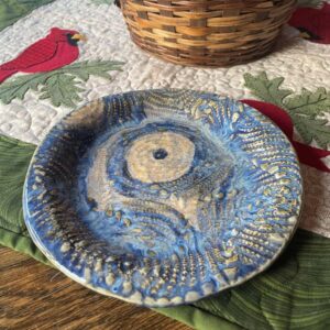 Pottery- Stoneware Clay Lunch Plate