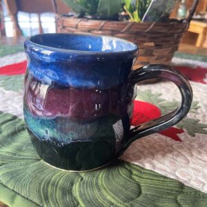Pottery- Stoneware Clay Mug 12-14oz